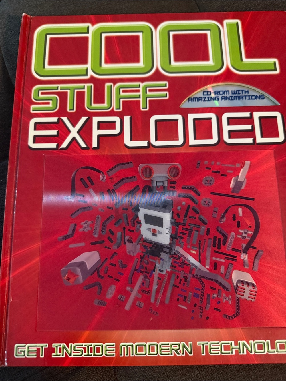 Cool Stuff Exploded' Tech hardcover Book with CD